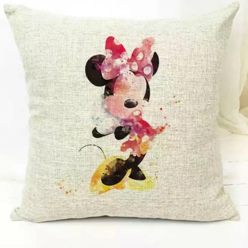 🍭2/$20🍭 Minnie Mouse Watercolor Pillowcase